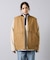 【POLER/ポーラー】DUCK CANVAS VEST/中綿/ユニセックス【W