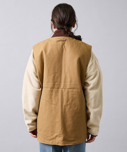 POLER/ポーラー】DUCK CANVAS VEST/中綿/ユニセックス【W｜アバハウス