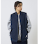 【POLER / ポーラー】 DIAMOND QUILTED VEST / ダイ