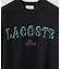 【LACOSTE / ラコステ】ブランドネームロゴシャギーニッティングセーター