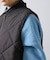 【POLER/ポーラー】DIAMOND QUILTED VEST/キルティング/