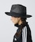 【RUBEN/ルーベン】STRAW LONGBRIM CODEHAT/ストローロ