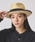 【RUBEN/ルーベン】STRAW LONGBRIM CODEHAT/ストローロ