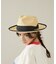 【RUBEN/ルーベン】STRAW LONGBRIM CODEHAT/ストローロ