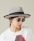 【RUBEN/ルーベン】STRAW LONGBRIM CODEHAT/ストローロ
