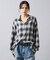 【TOWNCRAFT/タウンクラフト】オンブレチェックシャツ/ユニセックス