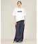 【WILDTHINGS / ワイルドシングス】BOX LOGO TEE / ボッ