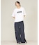【WILDTHINGS / ワイルドシングス】BOX LOGO TEE / ボッ