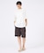 【NANGA/ナンガ 】DRY MIX PIVOT SLEEVE TEE/ ロゴ