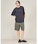 【NANGA/ナンガ 】DRY MIX PIVOT SLEEVE TEE/ ロゴ