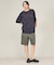 【NANGA/ナンガ 】DRY MIX PIVOT SLEEVE TEE/ ロゴ