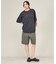 【NANGA/ナンガ 】DRY MIX PIVOT SLEEVE TEE/ ロゴ