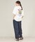 【NANGA / ナンガ】Back Flower Print T-Shirt /