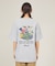【NANGA / ナンガ】Back Flower Print T-Shirt /