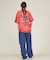 【NANGA / ナンガ】Back Flower Print T-Shirt /
