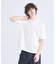 KNIT COLLAR コットンポンチ クルーネック半袖Tシャツ / リラックス