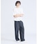 KNIT COLLAR コットンポンチ クルーネック半袖Tシャツ / リラックス