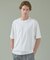 KNIT COLLAR コットンポンチ クルーネック半袖Tシャツ / リラックス