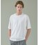 KNIT COLLAR コットンポンチ クルーネック半袖Tシャツ / リラックス
