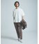 KNIT COLLAR コットンポンチ クルーネック半袖Tシャツ / リラックス