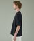 KNIT COLLAR コットンポンチ クルーネック半袖Tシャツ / リラックス