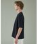 KNIT COLLAR コットンポンチ クルーネック半袖Tシャツ / リラックス