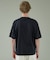 KNIT COLLAR コットンポンチ クルーネック半袖Tシャツ / リラックス