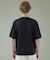 KNIT COLLAR コットンポンチ クルーネック半袖Tシャツ / リラックス