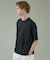KNIT COLLAR コットンポンチ クルーネック半袖Tシャツ / リラックス