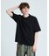 KNIT COLLAR コットンポンチ クルーネック半袖Tシャツ / リラックス