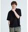 KNIT COLLAR コットンポンチ クルーネック半袖Tシャツ / リラックス