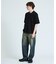 KNIT COLLAR コットンポンチ クルーネック半袖Tシャツ / リラックス