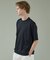 KNIT COLLAR コットンポンチ クルーネック半袖Tシャツ / リラックス