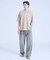 KNIT COLLAR コットンポンチ クルーネック半袖Tシャツ / リラックス