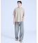 KNIT COLLAR コットンポンチ クルーネック半袖Tシャツ / リラックス