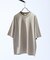 KNIT COLLAR コットンポンチ クルーネック半袖Tシャツ / リラックス
