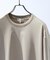 KNIT COLLAR コットンポンチ クルーネック半袖Tシャツ / リラックス