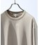 KNIT COLLAR コットンポンチ クルーネック半袖Tシャツ / リラックス