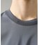KNIT COLLAR コットンポンチ クルーネック半袖Tシャツ / リラックス