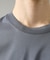 KNIT COLLAR コットンポンチ クルーネック半袖Tシャツ / リラックス