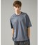 KNIT COLLAR コットンポンチ クルーネック半袖Tシャツ / リラックス