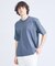 KNIT COLLAR コットンポンチ クルーネック半袖Tシャツ / リラックス