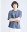 KNIT COLLAR コットンポンチ クルーネック半袖Tシャツ / リラックス