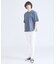 KNIT COLLAR コットンポンチ クルーネック半袖Tシャツ / リラックス