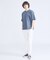KNIT COLLAR コットンポンチ クルーネック半袖Tシャツ / リラックス