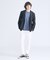 KNIT COLLAR コットンポンチ クルーネック半袖Tシャツ / リラックス
