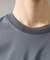 KNIT COLLAR コットンポンチ クルーネック半袖Tシャツ / リラックス