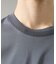 KNIT COLLAR コットンポンチ クルーネック半袖Tシャツ / リラックス