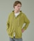 シアーストレッチ ダブルジップ メッシュパーカー