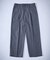 ピンストライプ ワイドストレート イージースラックス / ワイドパンツ